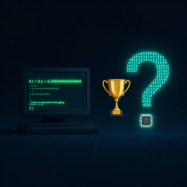 چرا 0.1 + 0.2 در پایتون و جاوااسکریپت 0.3 نمی‌شود؟ | علت خطای ممیز شناور